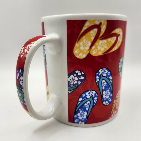ABC Stores Hawaii Slippas Flip-Flops Ceramic Mug 12oz - Picture 4 of 9
